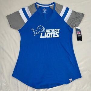 NWT Detroit Lions women's tee M